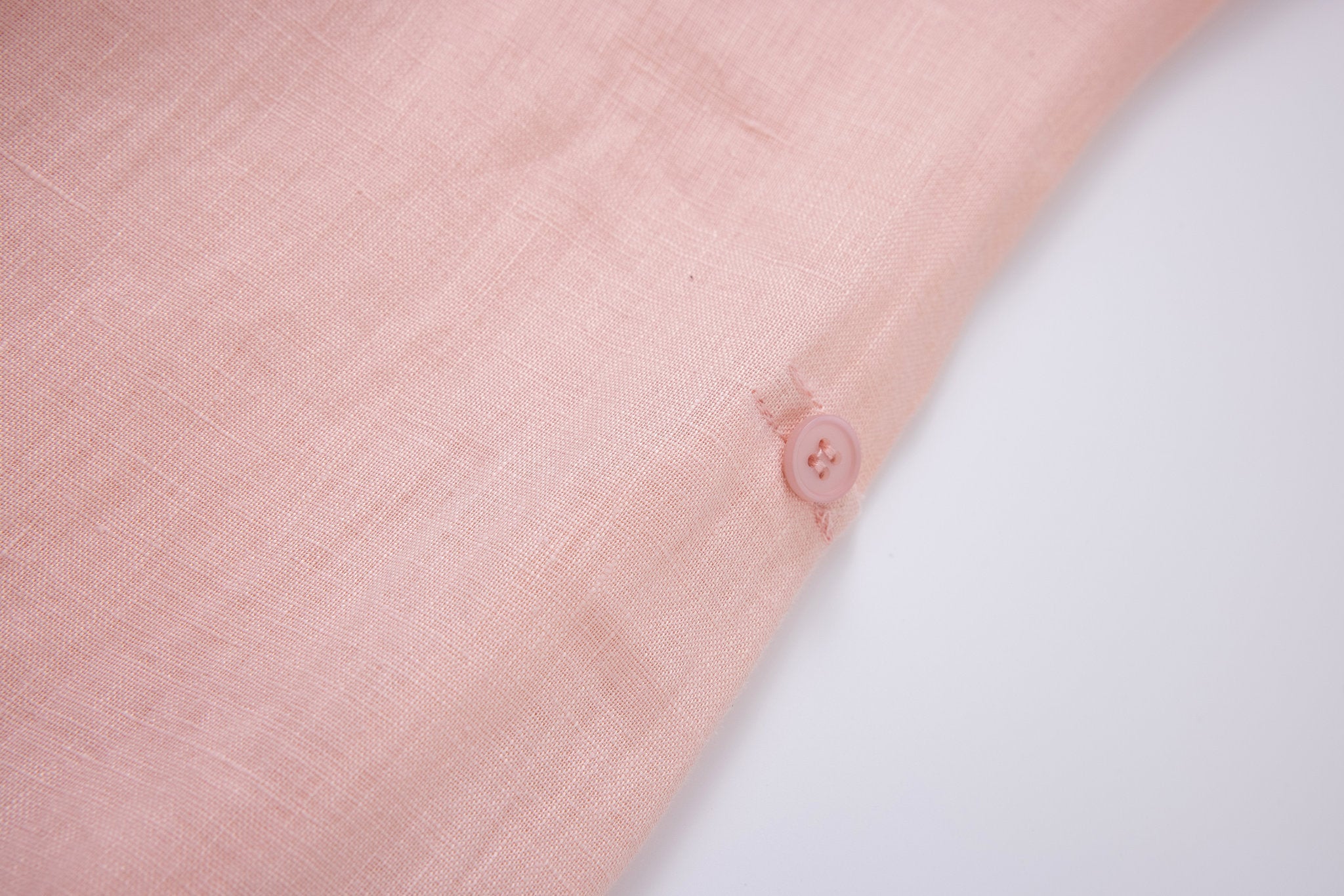 Linen Long Sleeves-Pink × Linen Pants-Beige — Combo Look