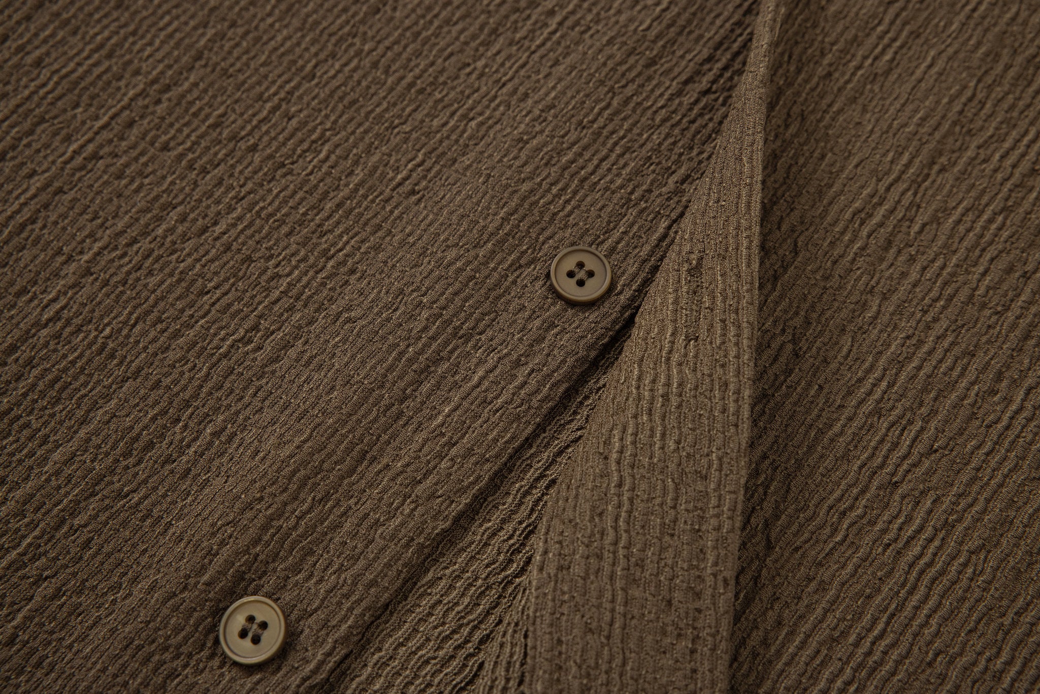 Textured T-shirt-Olive