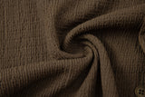 Textured T-shirt-Olive