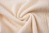Textured T-shirt-Crème