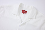 Textured T-shirt-White