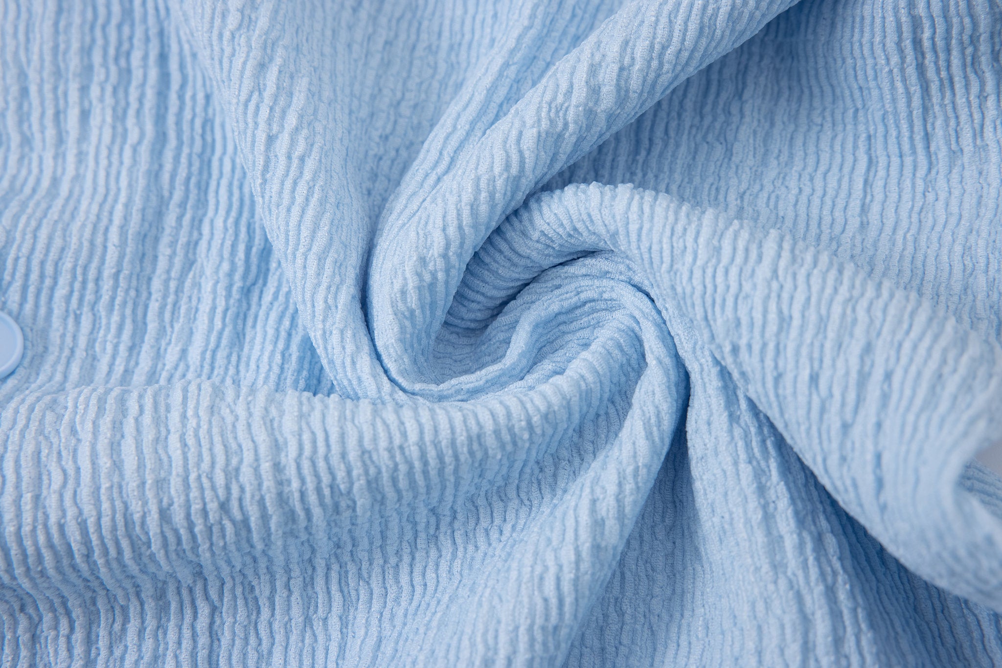 Textured T-shirt-Baby-Blue