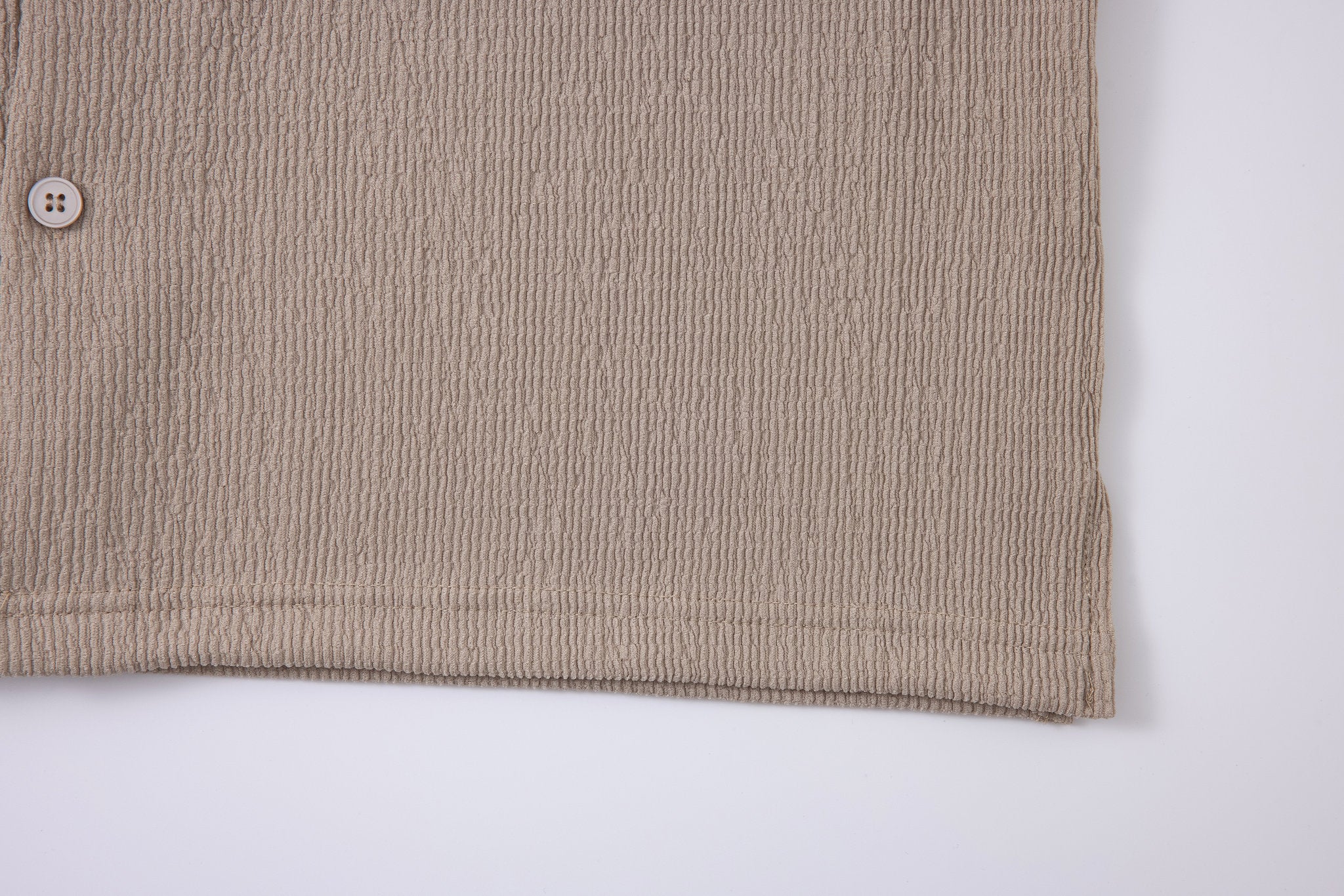 Textured T-shirt-Biege