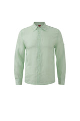 Linen Long Sleeves-Mint-Green