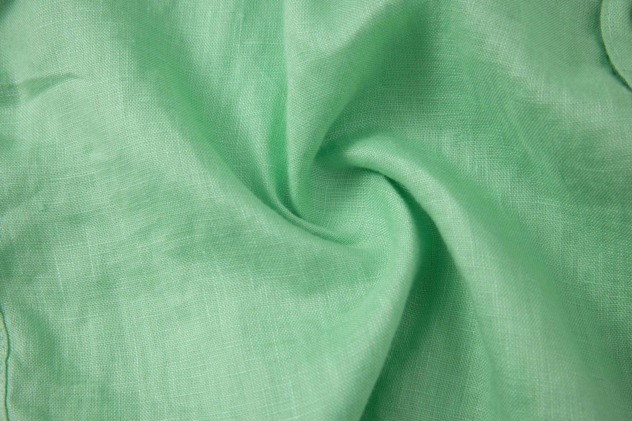 Linen Long Sleeves-Pastel-Mint