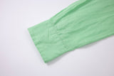 Linen Long Sleeves-Pastel-Mint