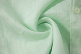 Linen Long Sleeves-Mint-Green