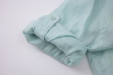 Linen Long Sleeves-Tiffany