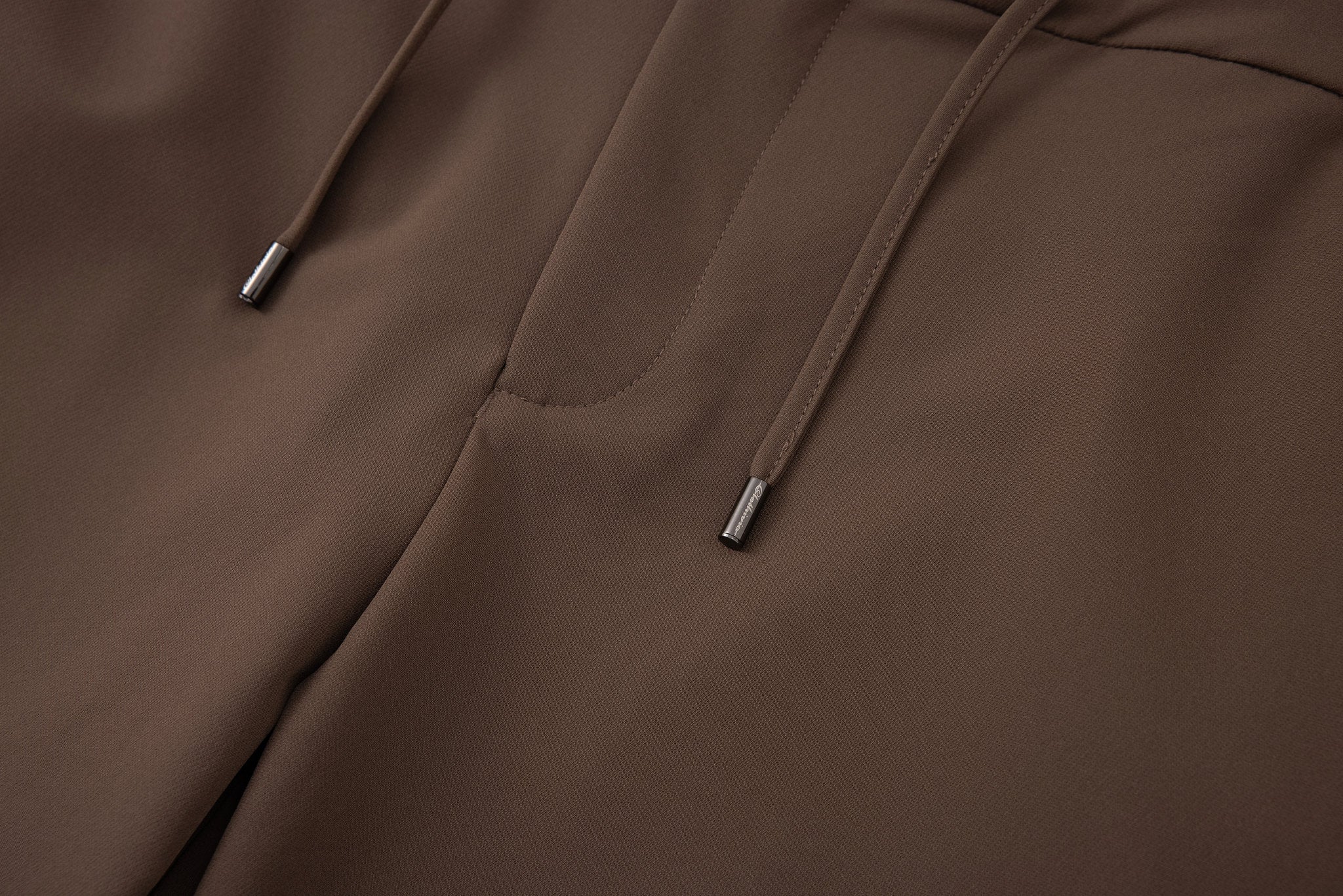 Nylon Pants-Brown