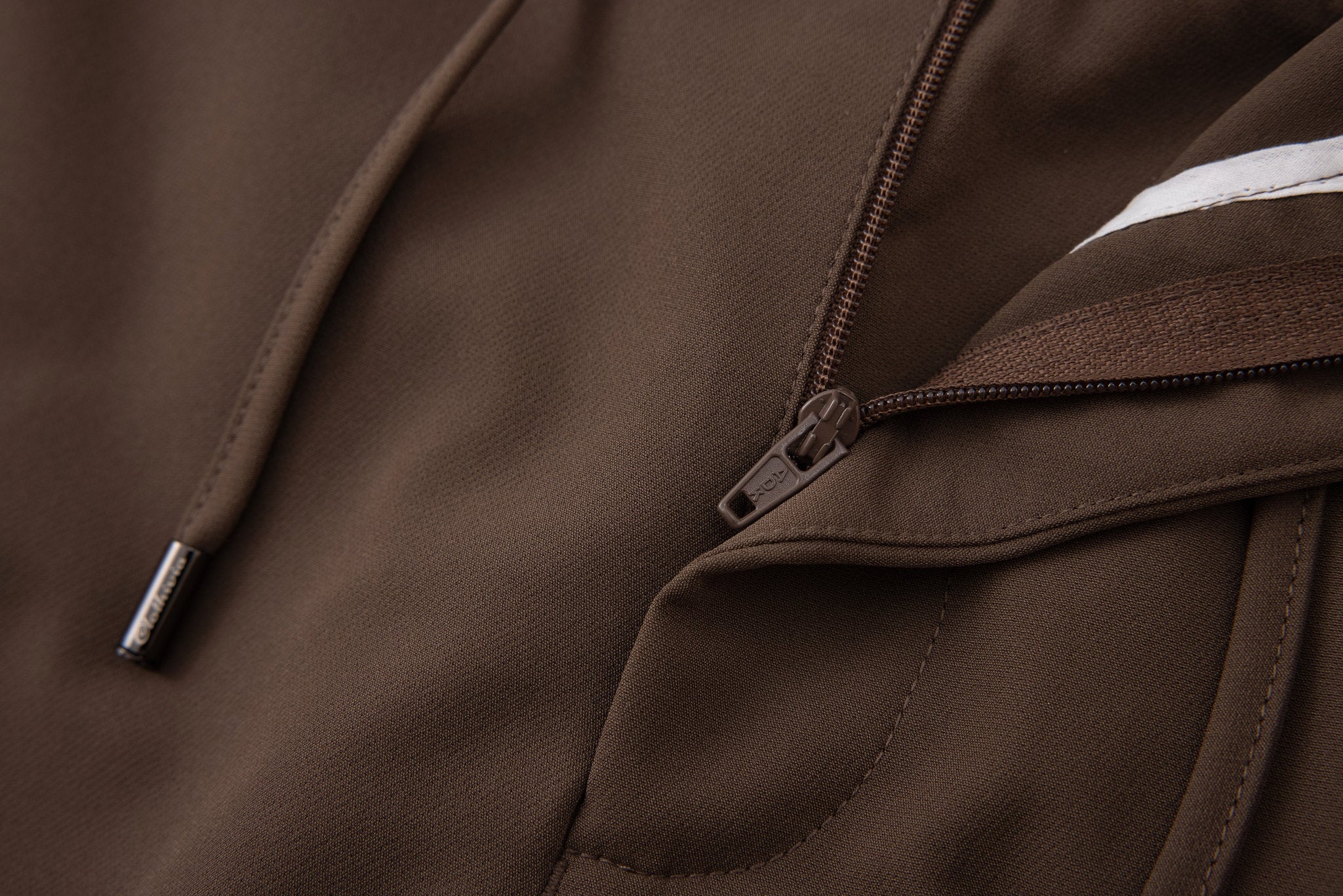 Nylon Pants-Brown