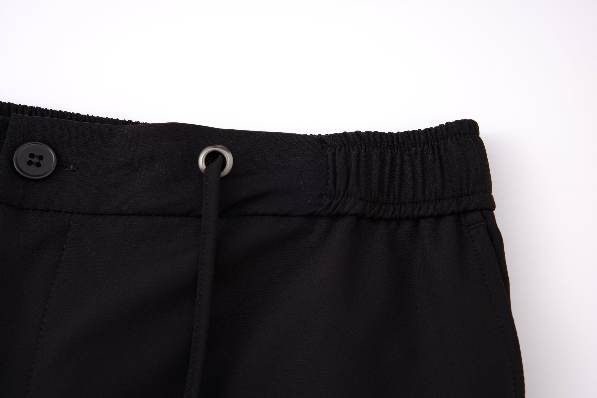 Nylon Pants-Black