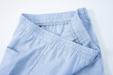 Linen Short-Ocean-Blue
