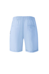 Linen Short-Ocean-Blue