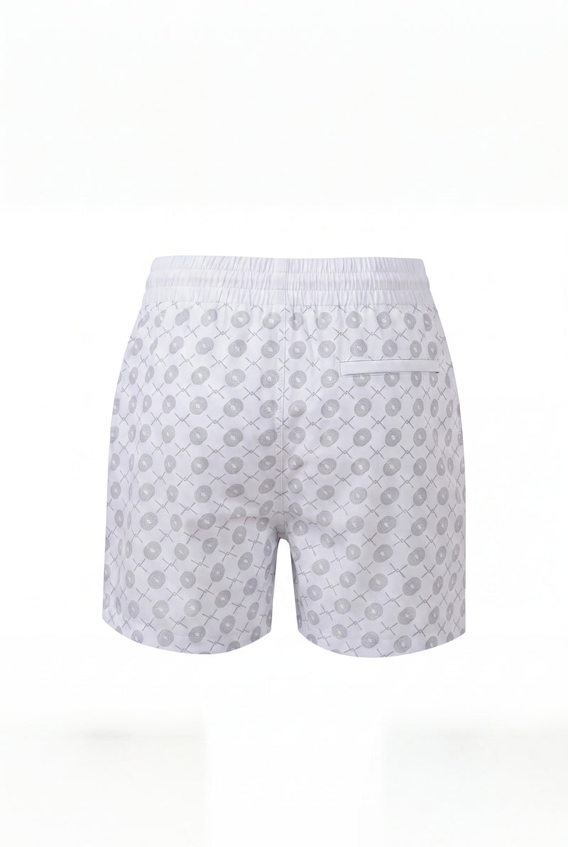 Signature Swimming shorts-Off-White