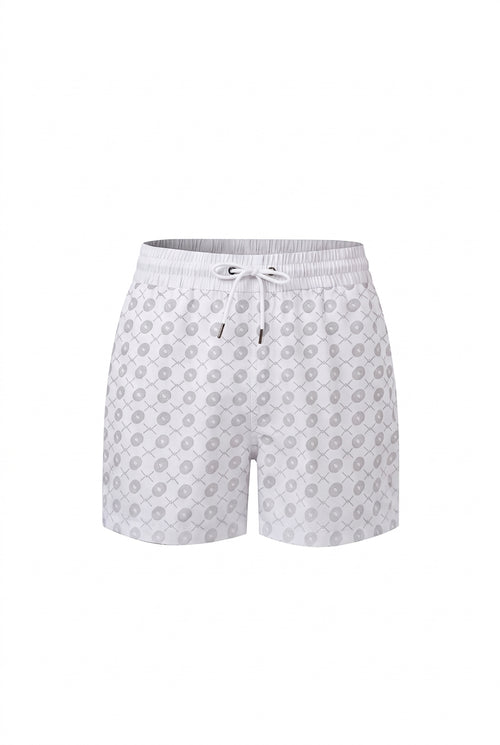 Signature Swimming shorts-Off-White