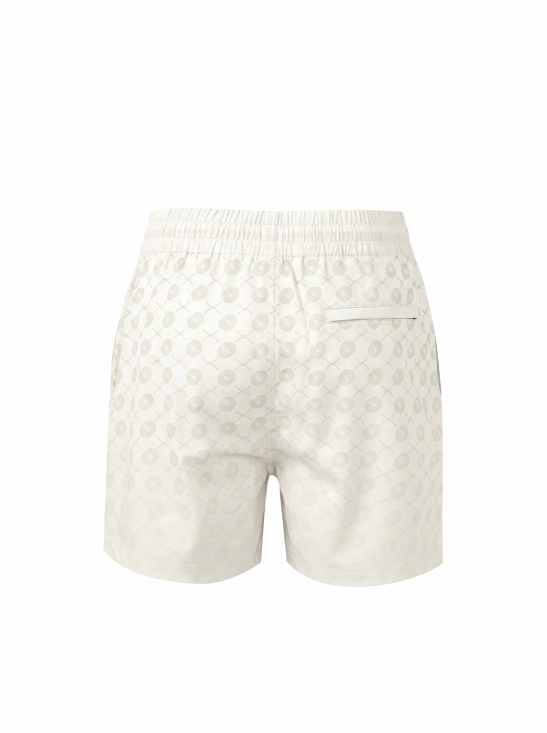 Signature Swimming shorts-Off-White