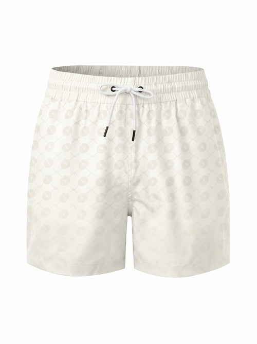 Signature Swimming shorts-Off-White