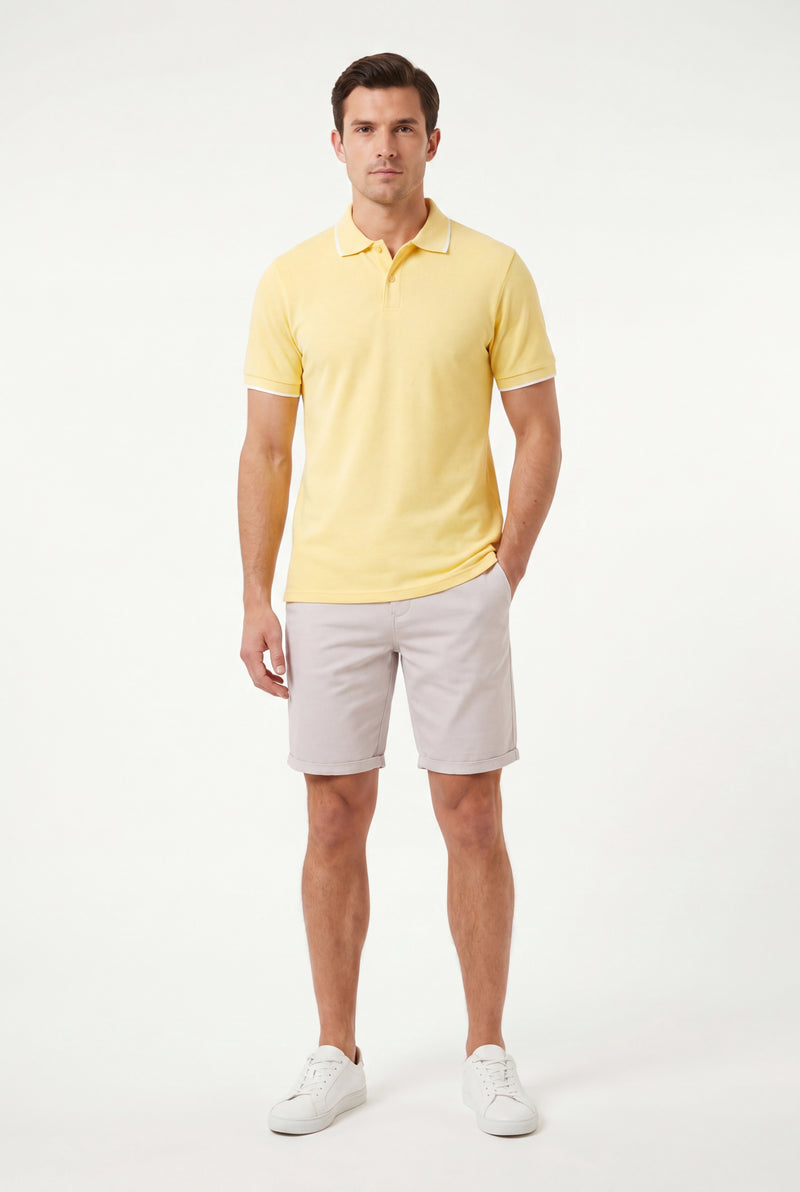 polo shirt -Yellow
