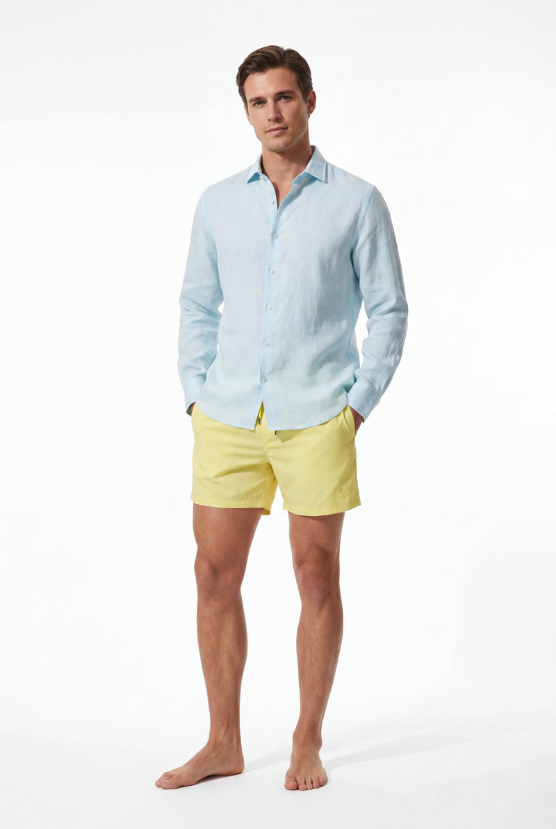 premium swimming shorts-Marigold